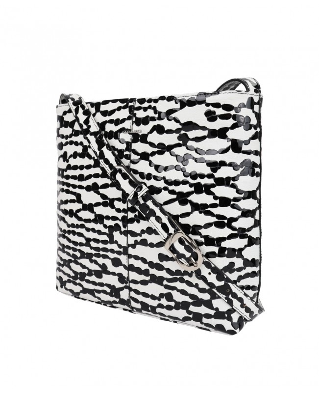 ŽENSKA  TORBA  CRNO-BIJELA 