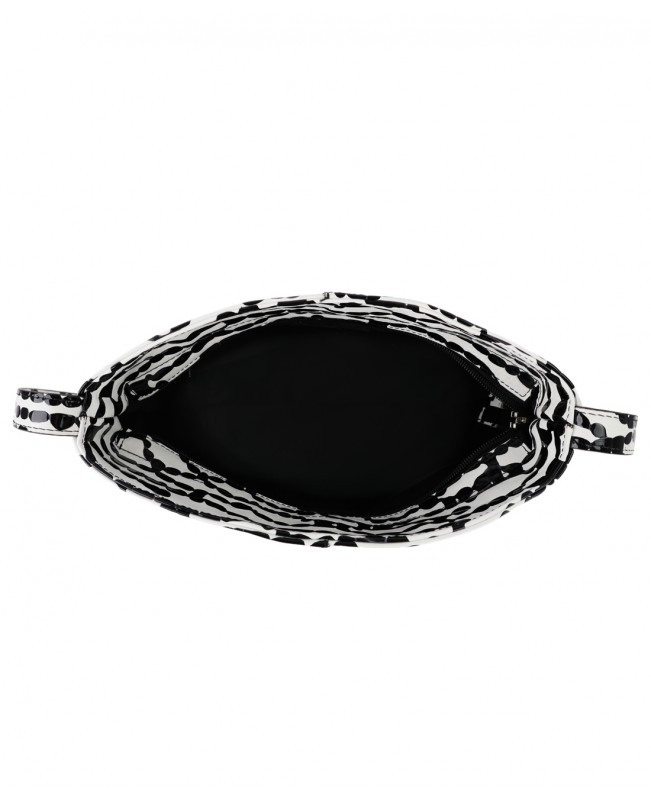 ŽENSKA  TORBA  CRNO-BIJELA 