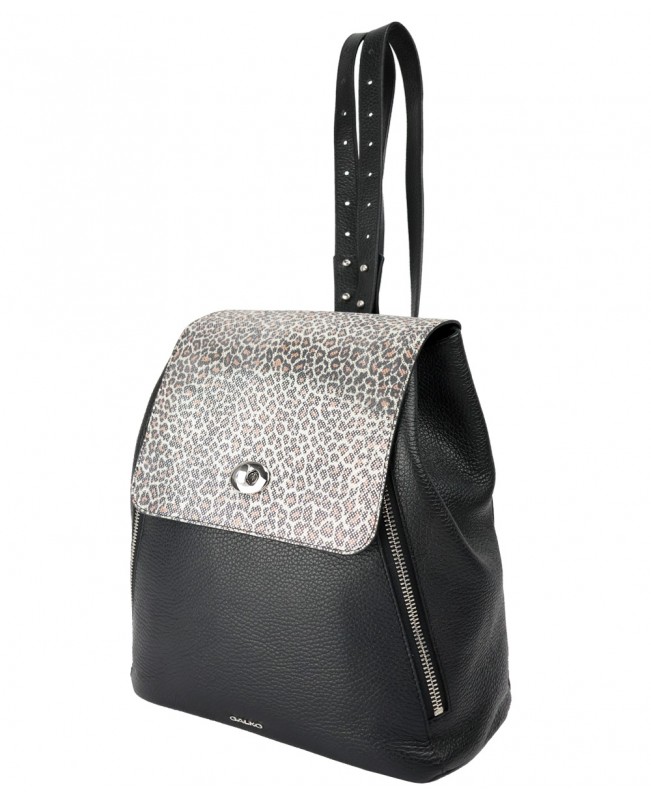 ŽENSKA RUKSAK TORBA CRNA