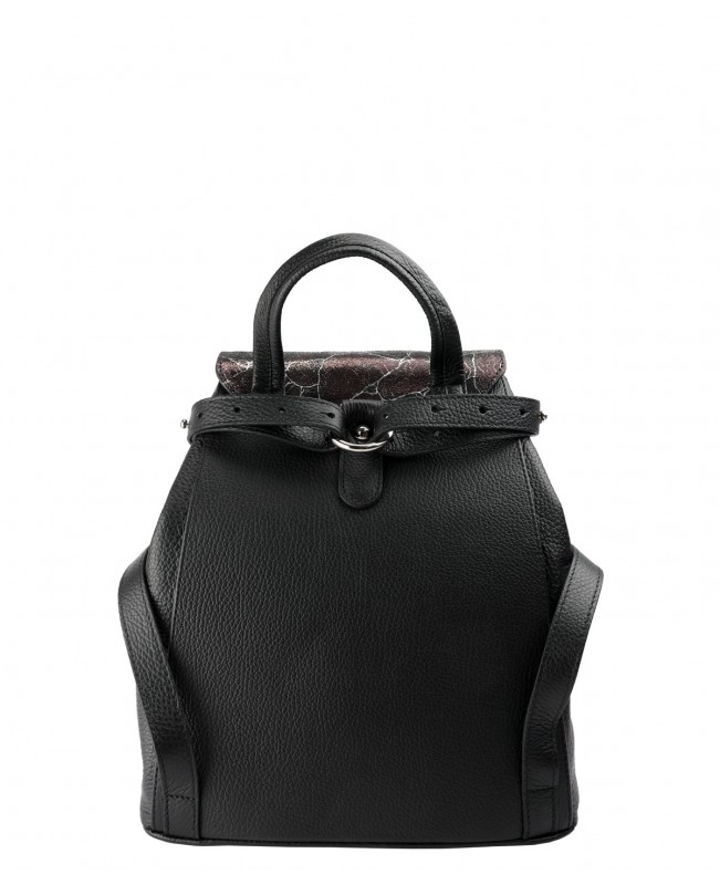 ŽENSKA RUKSAK TORBA CRNA