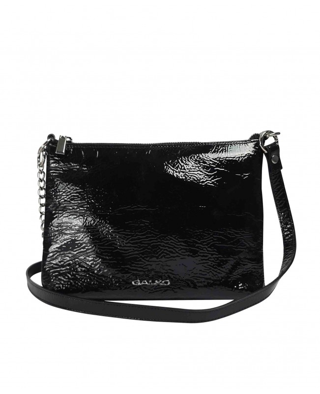 ŽENSKA TORBA CRNA LAK