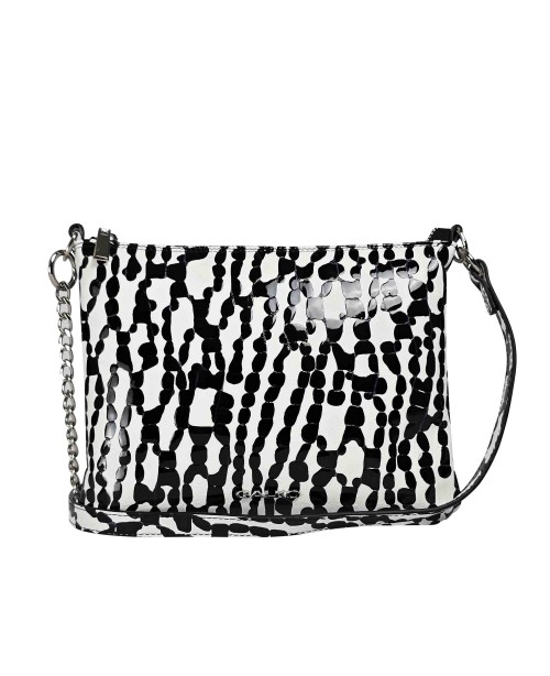 ŽENSKA TORBA CRNO-BIJELA