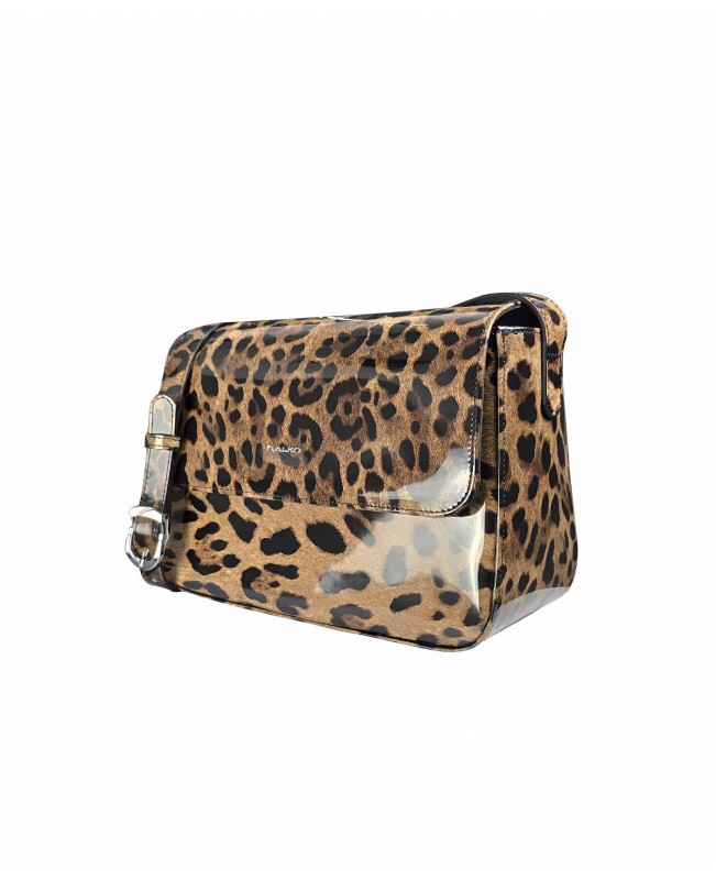 ŽENSKA TORBA LEOPARD SMEĐA