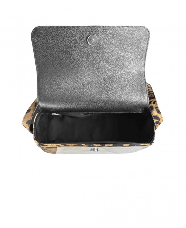 ŽENSKA TORBA LEOPARD SMEĐA