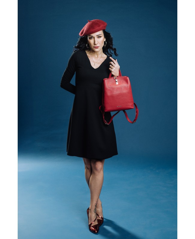 ŽENSKA RUKSAK TORBA CRVENA