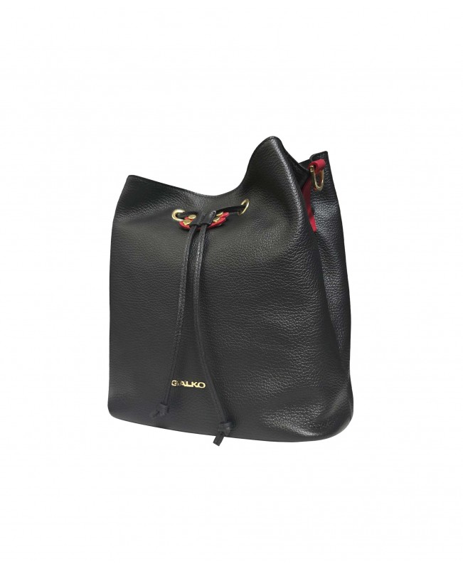 ŽENSKA TORBA CRNO-CRVENA