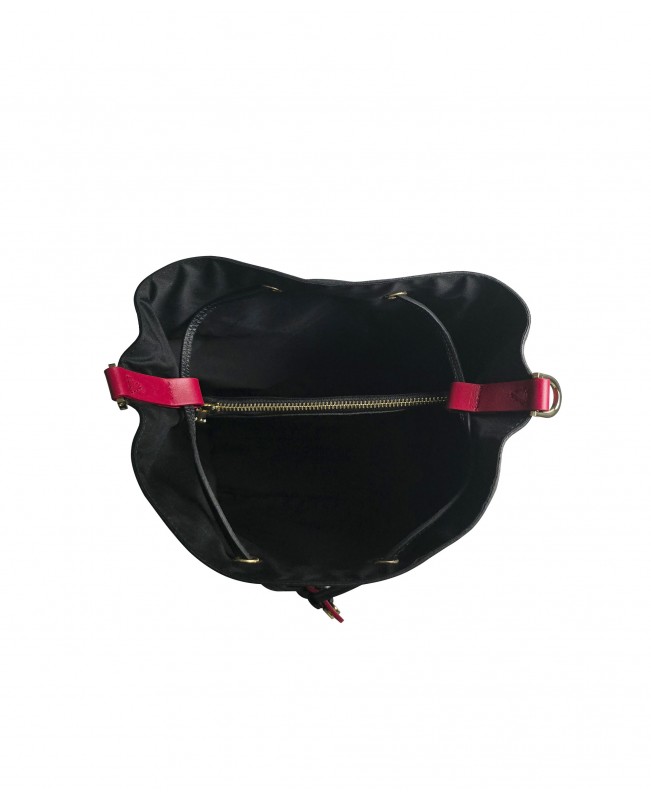 ŽENSKA TORBA CRNO-CRVENA