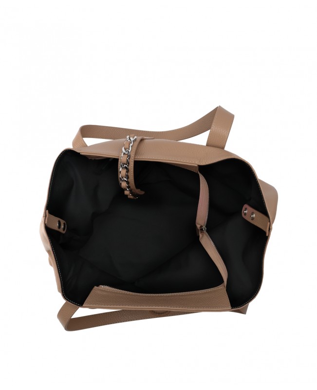 ŽENSKA TORBA TAMNO BEŽ