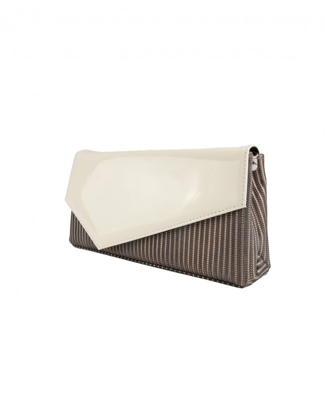 VEČERNJA TORBA PRUGASTA MILK