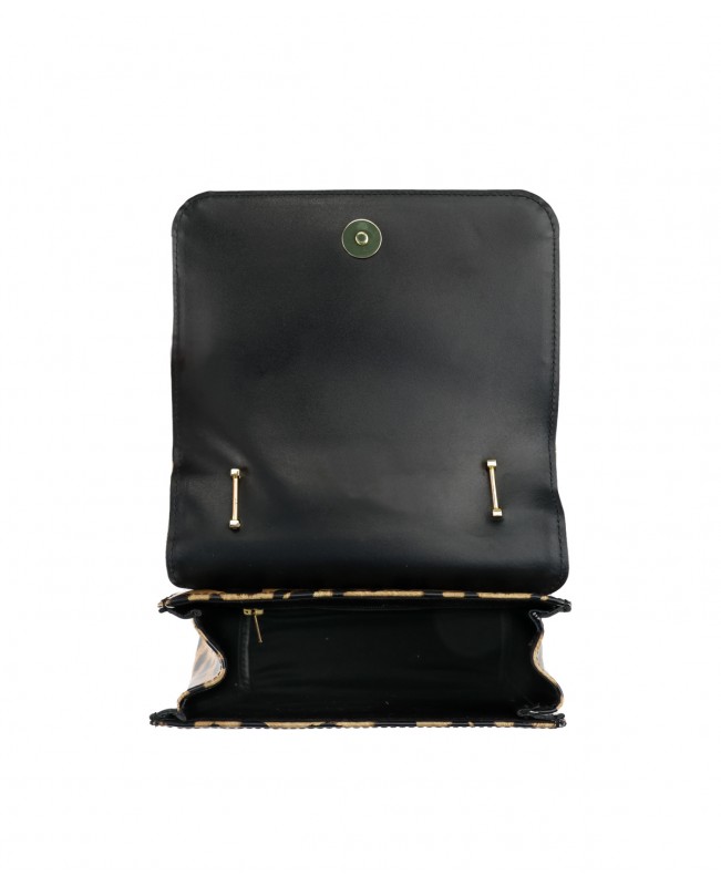 VEČERNJA TORBA LEOPARD SMEĐA VEČERNJA TORBA LEOPARD SMEĐA