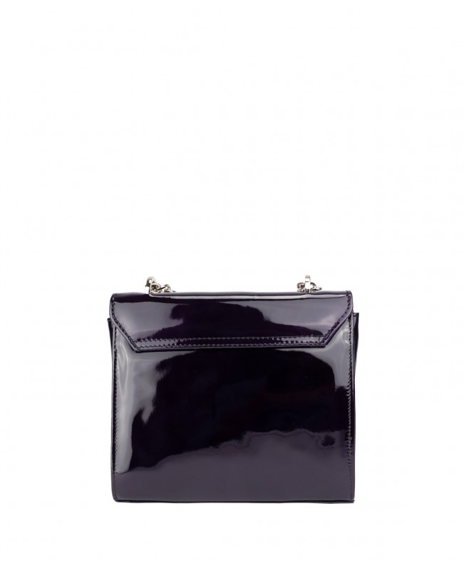 VEČERNJA TORBA LJUBIČASTA LAK