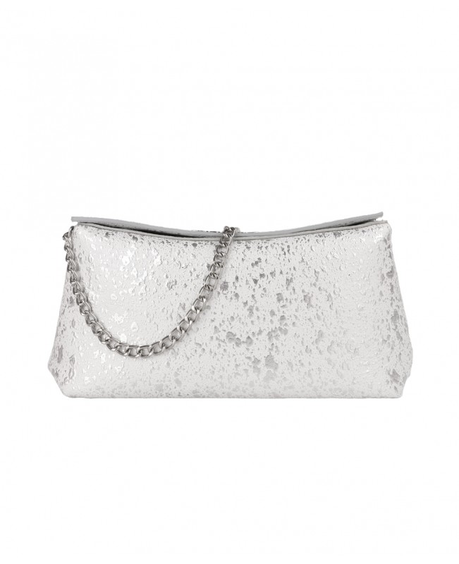 VEČERNJA TORBICA BIJELO SREBRNA