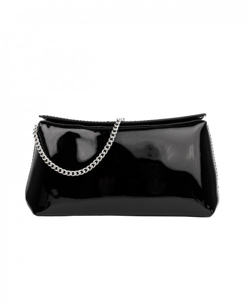 VEČERNJA TORBICA CRNA LAK