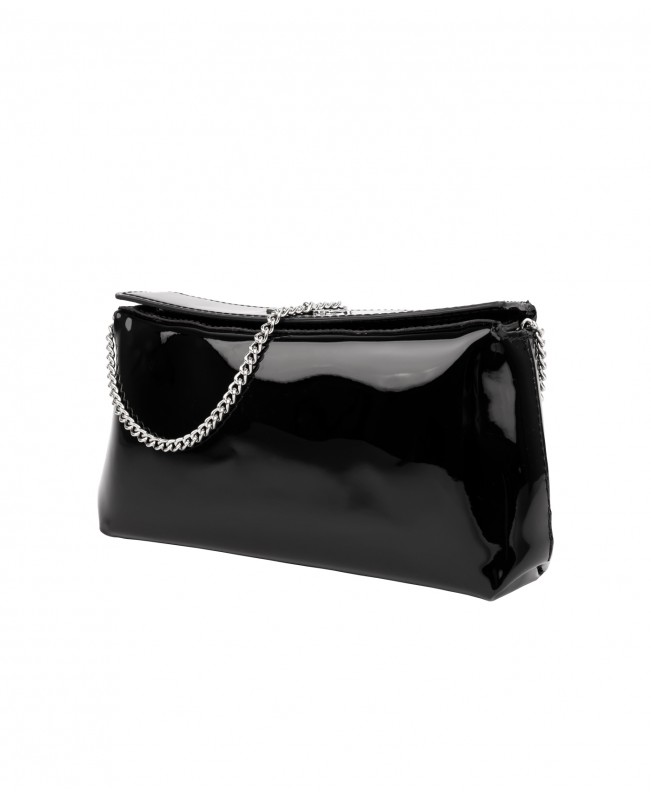 VEČERNJA TORBICA CRNA LAK