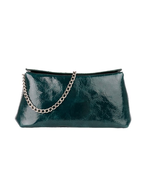 VEČERNJA TORBICA TAMNO ZELENI LAK