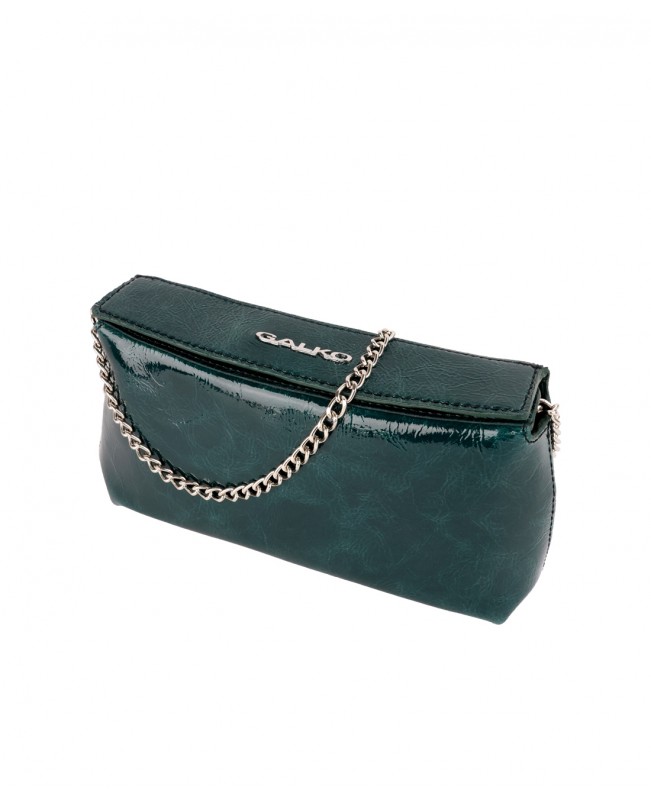 VEČERNJA TORBICA TAMNO ZELENI LAK