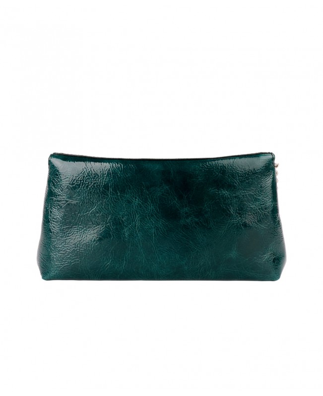 VEČERNJA TORBICA TAMNO ZELENI LAK