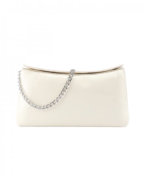 VEČERNJA TORBICA BEŽ LAK