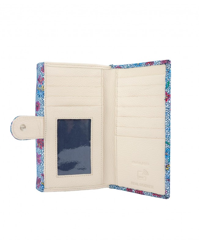 ŽENSKI NOVČANIK SA CVIJETNIM UZORKOM