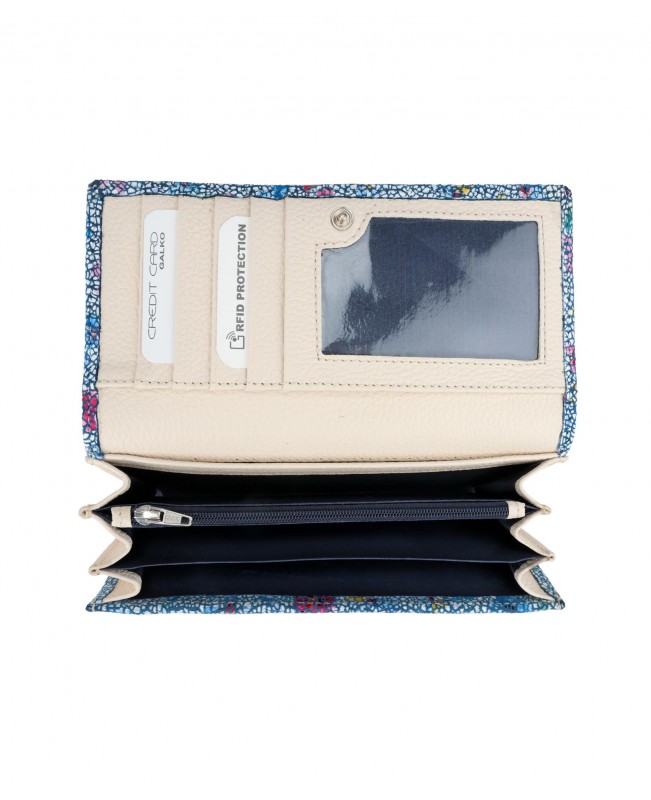 ŽENSKI NOVČANIK SA CVIJETNIM UZORKOM